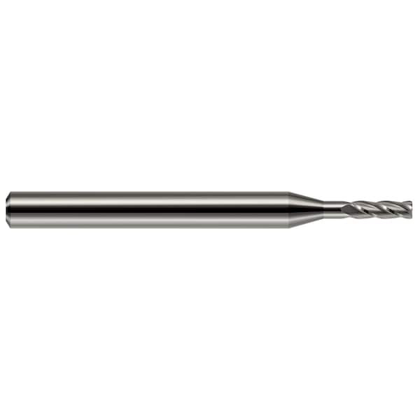 Miniature End Mill - 4 Flute - Corner Radius